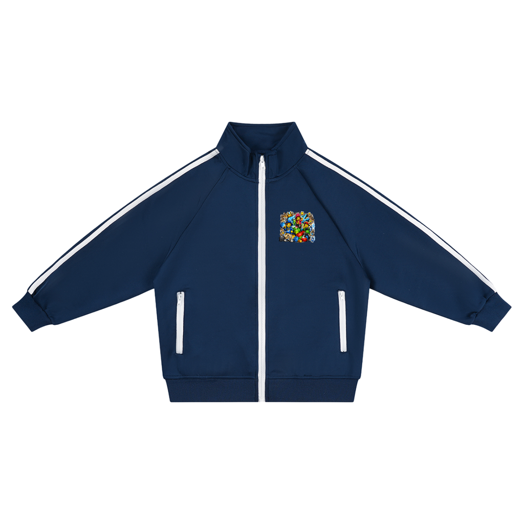 Kids’ Contrast Tape Coach Jacket