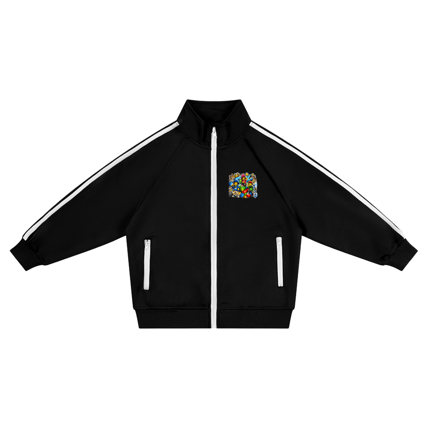 Kids’ Contrast Tape Coach Jacket