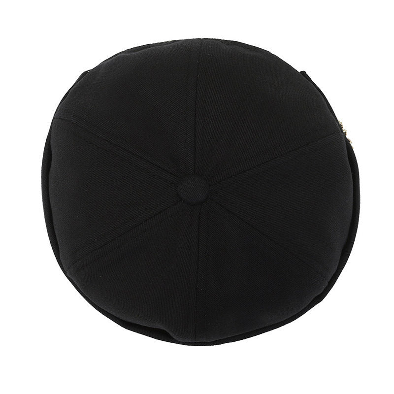 Skullcap Summer Hat Men's Autumn Brimless Cotton-padded Cap