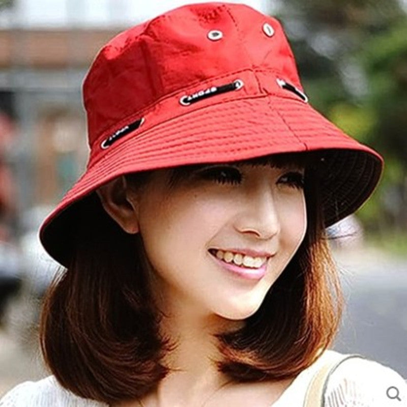 Outdoor Mountaineering Perforated Rope Basin Sun Hat