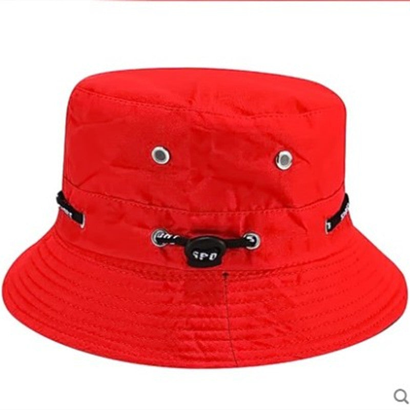 Outdoor Mountaineering Perforated Rope Basin Sun Hat