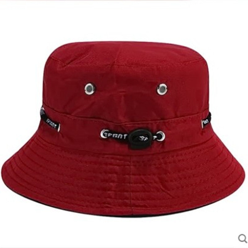 Outdoor Mountaineering Perforated Rope Basin Sun Hat