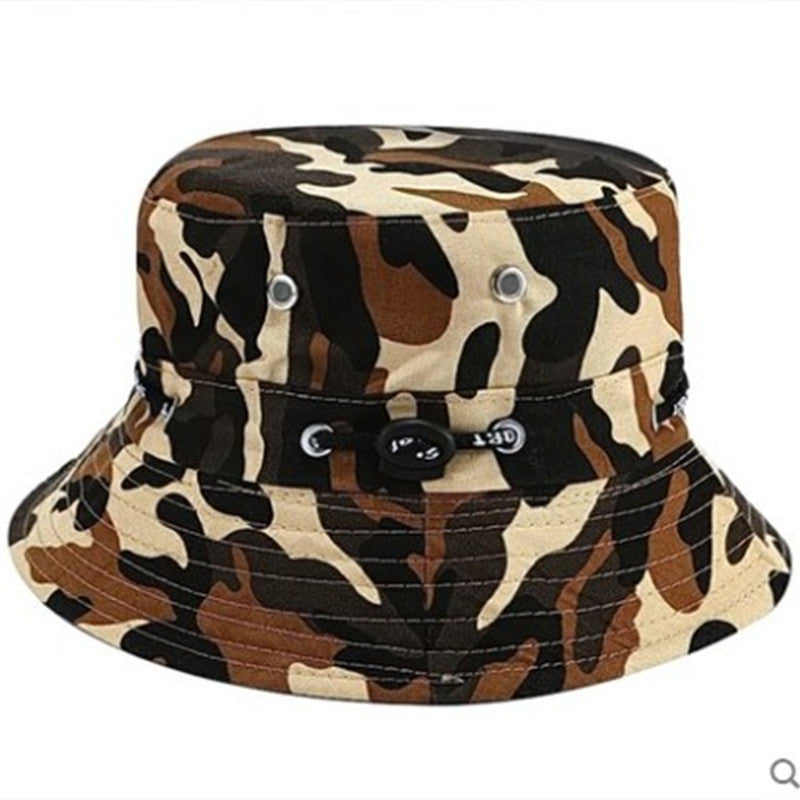 Outdoor Mountaineering Perforated Rope Basin Sun Hat