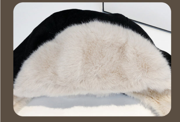 Trendy Warm Plush Wind-proof And Cold Protection Hat