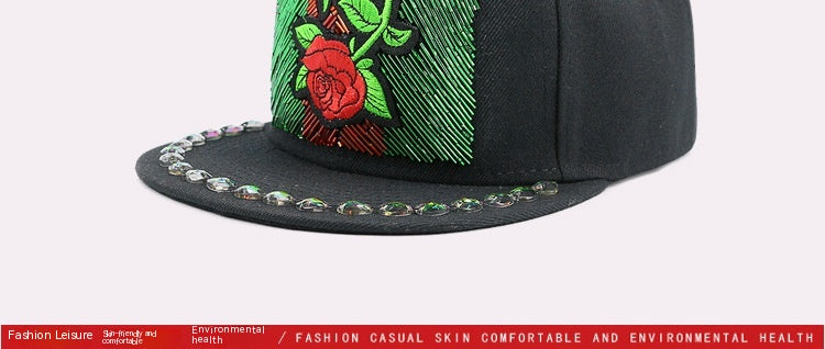 Cross Chain Hiphop Baseball Cap