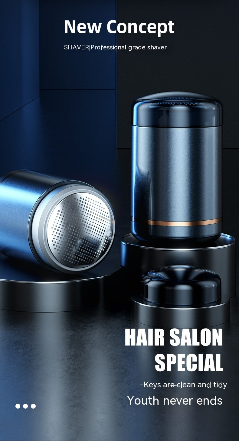Electric Men's Mini Travel Portable Washable Shaver