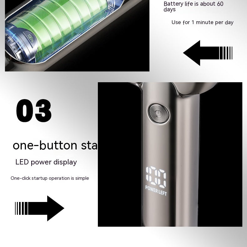 Multifunctional Electric Shaver Men's Portable Mini Compact Smart Gift For Boyfriend