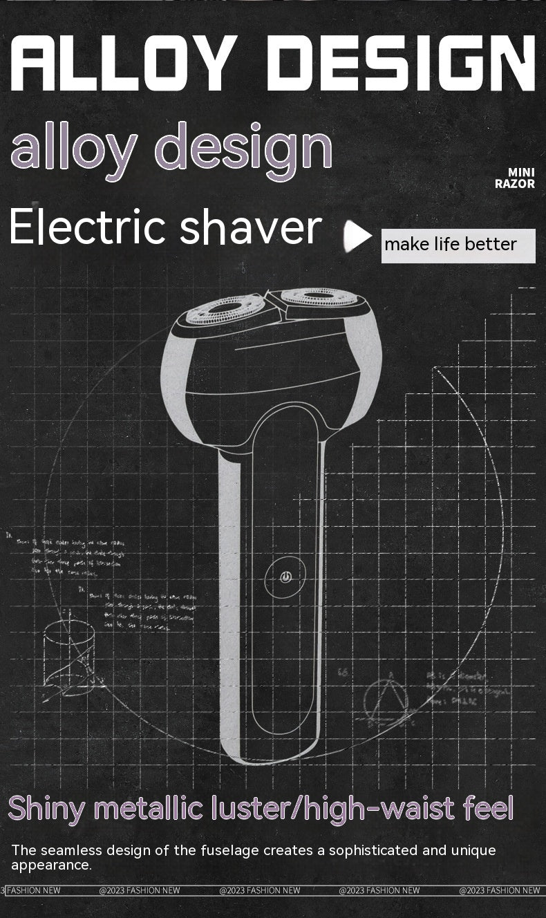 Multifunctional Electric Shaver Men's Portable Mini Compact Smart Gift For Boyfriend