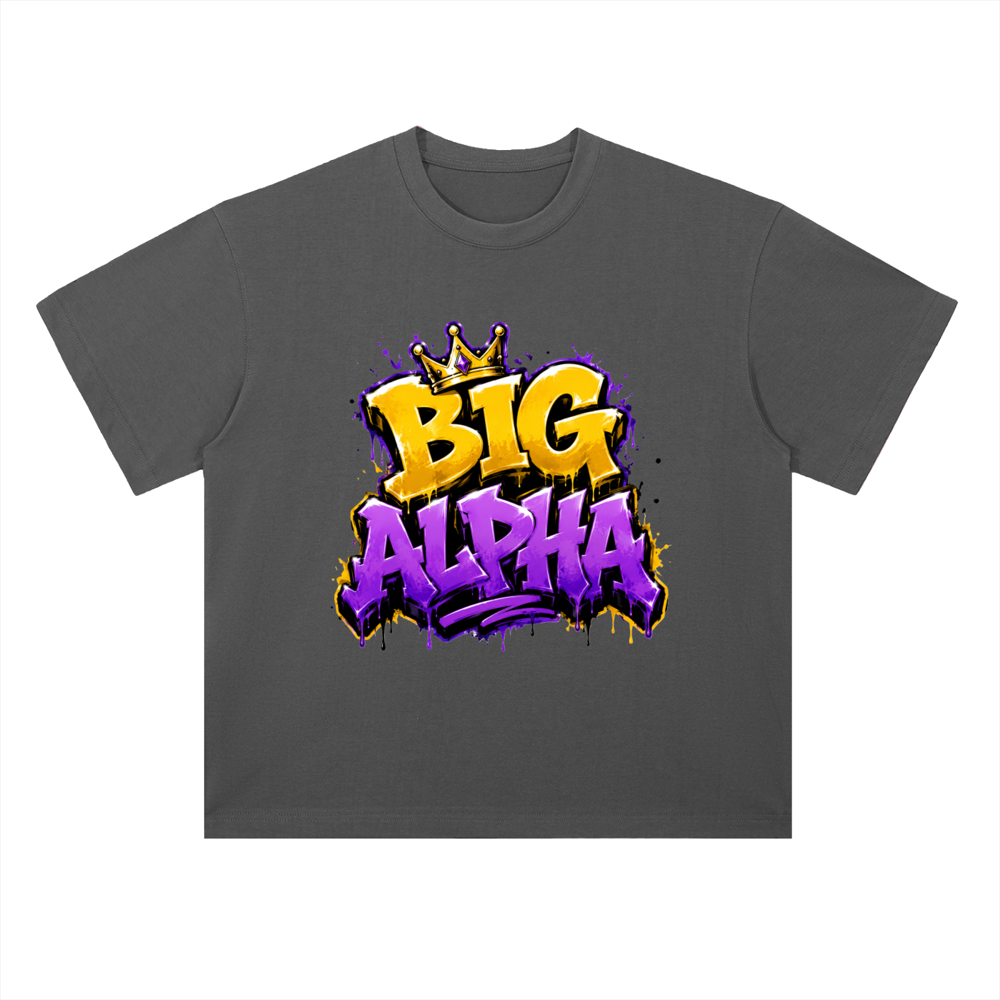 Heavyweight Drop Shoulder Cotton T-Shirt