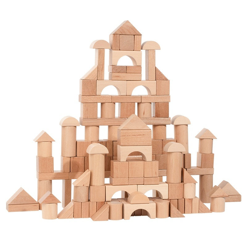 Building Block Puzzle Assembly Toy For Infants And Young Children, Montessori Early Education