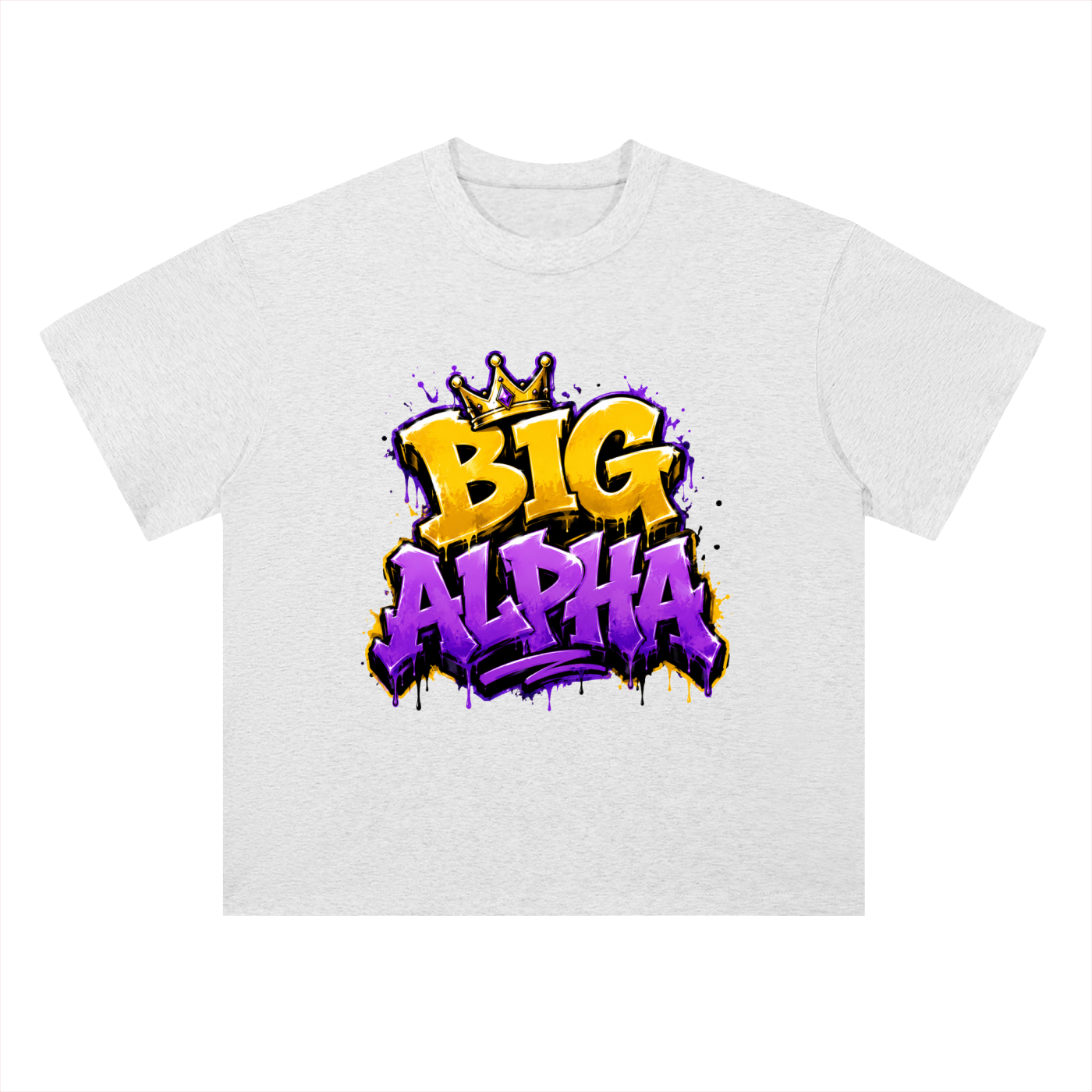 Heavyweight Drop Shoulder Cotton T-Shirt