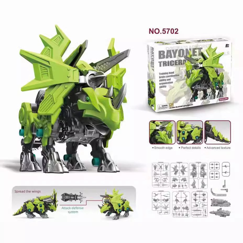 Cheng Qilong Simulated Dinosaur Assembly Toy, Electric