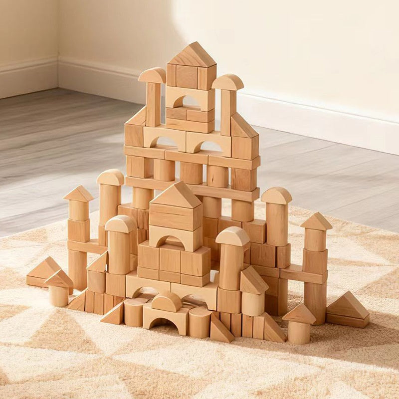 Building Block Puzzle Assembly Toy For Infants And Young Children, Montessori Early Education
