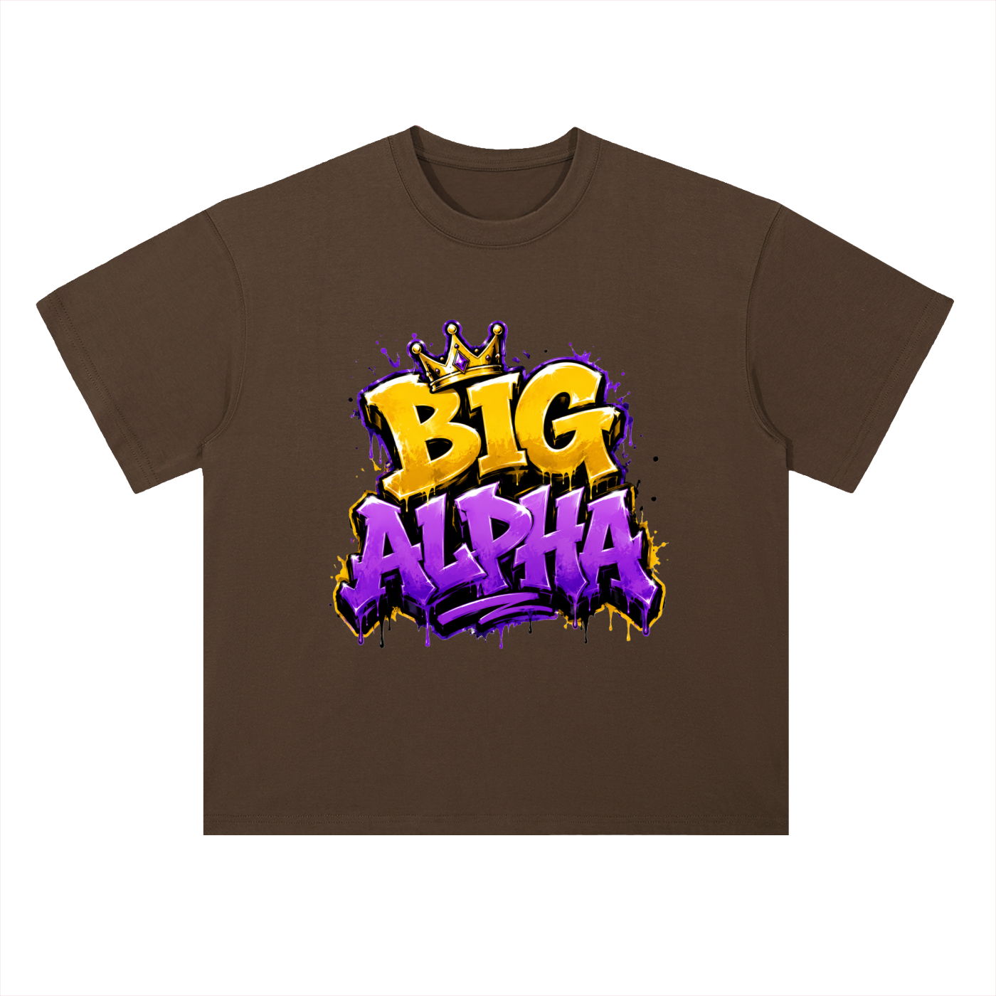 Heavyweight Drop Shoulder Cotton T-Shirt