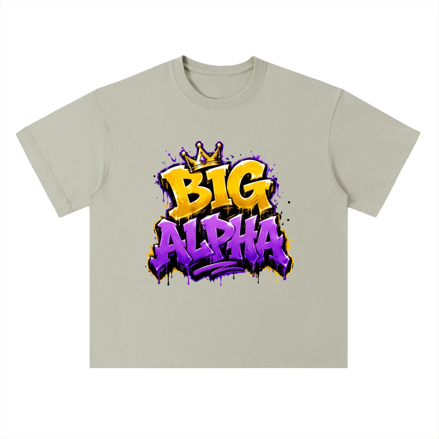 Heavyweight Drop Shoulder Cotton T-Shirt
