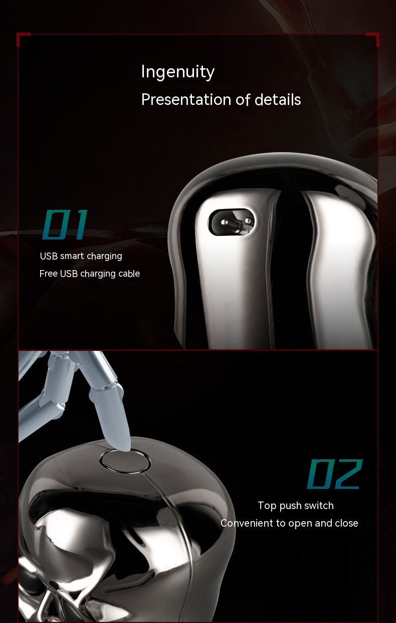 Multifunctional Skull Bald Hair Clipper Shaver