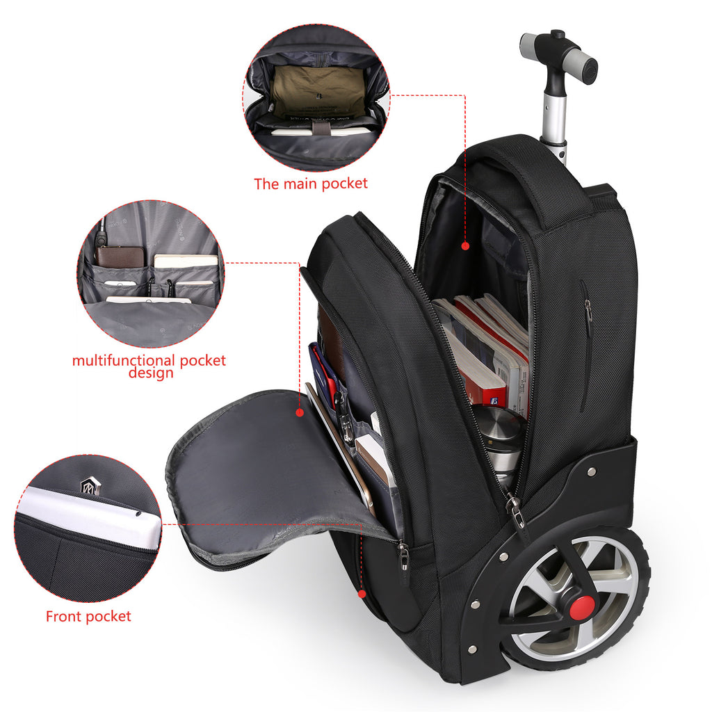 Large-capacity 18-inch Load-reducing Trolley Bag