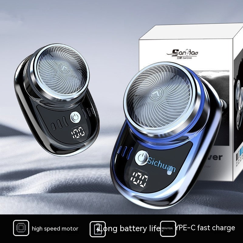 Portable Men's Mini Electric Single Knife Shaver