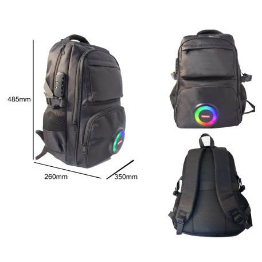 Multifunctional Bluetooth Speaker Backpack Portable And Rechargeable For Outdoor Use
