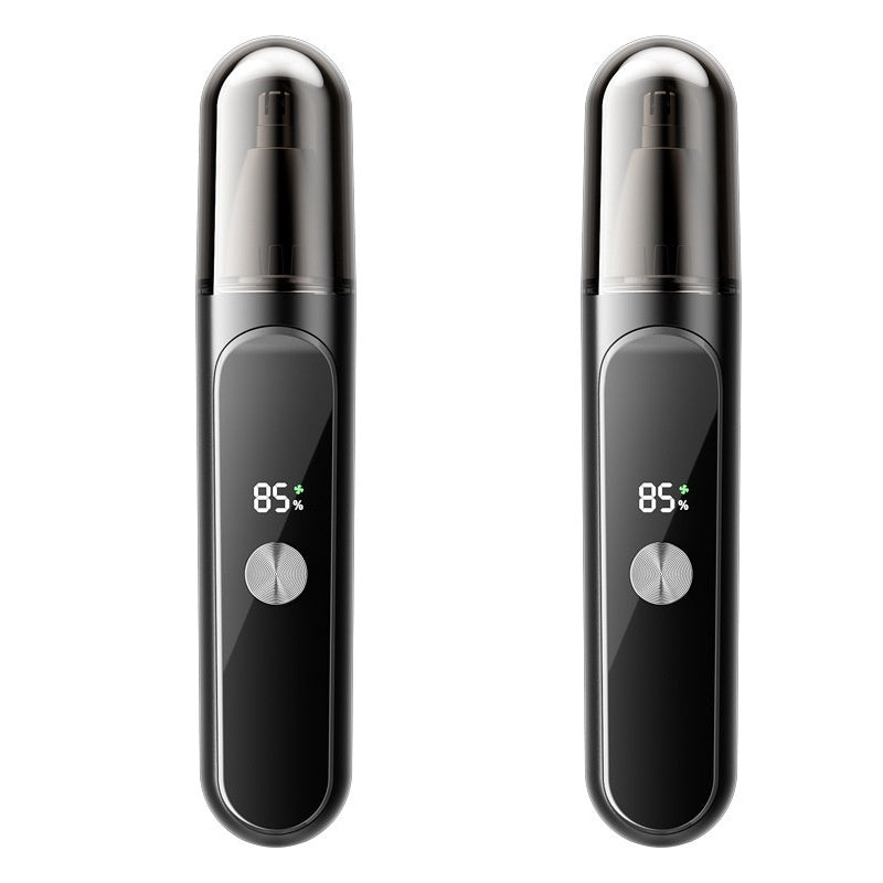 Rechargeable Electric Nose Hair Trimmer And Cleaner Mens Shaver