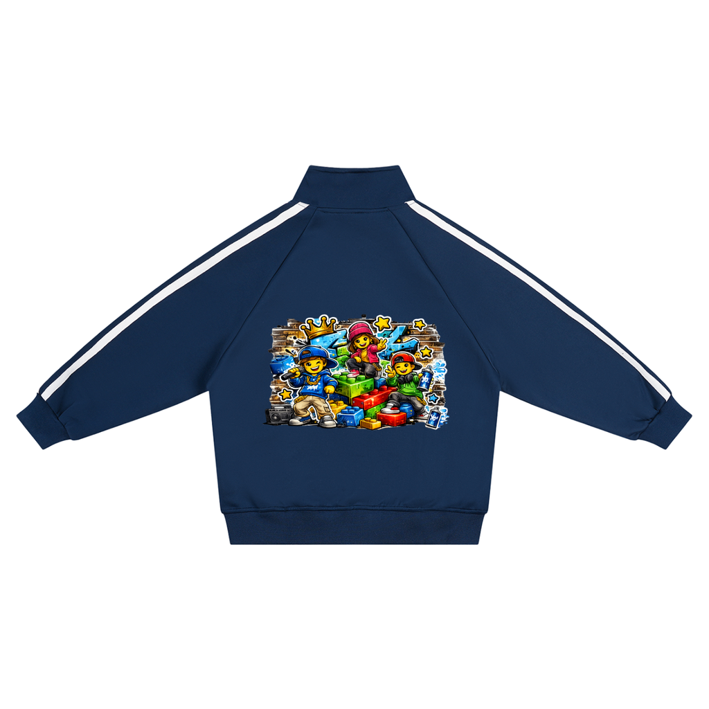 Kids’ Contrast Tape Coach Jacket