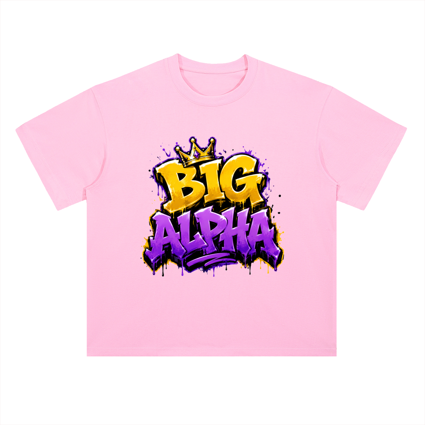 Heavyweight Drop Shoulder Cotton T-Shirt