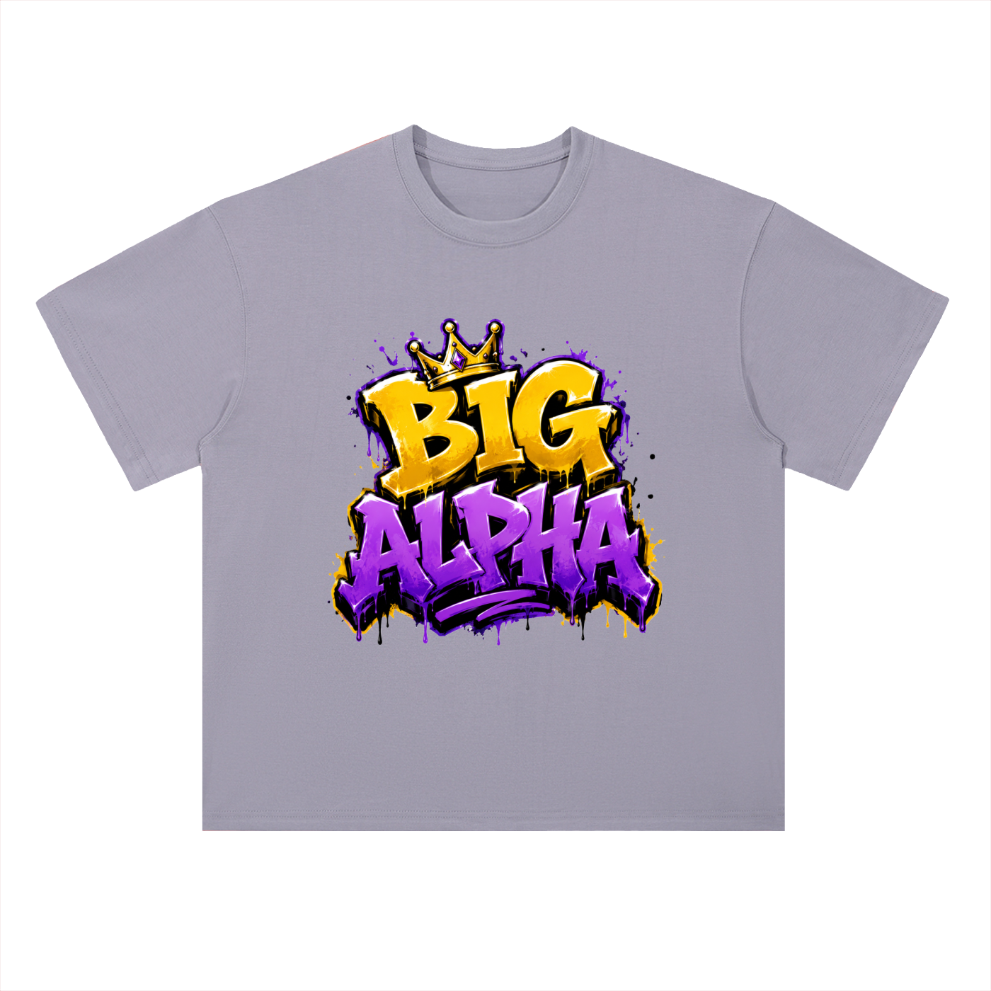 Heavyweight Drop Shoulder Cotton T-Shirt