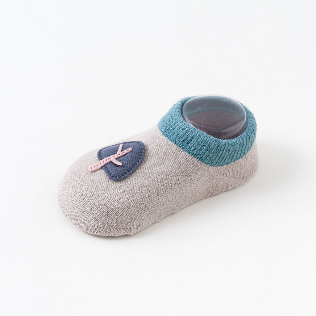 Terry-loop Hosiery Children's Foot Sock Cartoon Cute