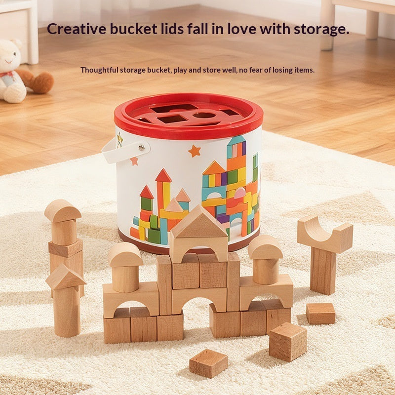 Building Block Puzzle Assembly Toy For Infants And Young Children, Montessori Early Education