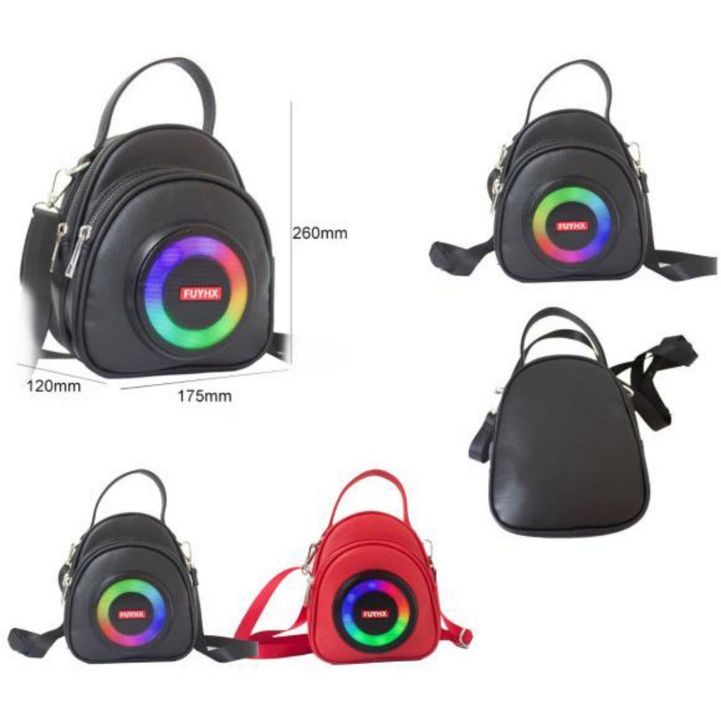 Multifunctional Bluetooth Speaker Backpack Portable And Rechargeable For Outdoor Use