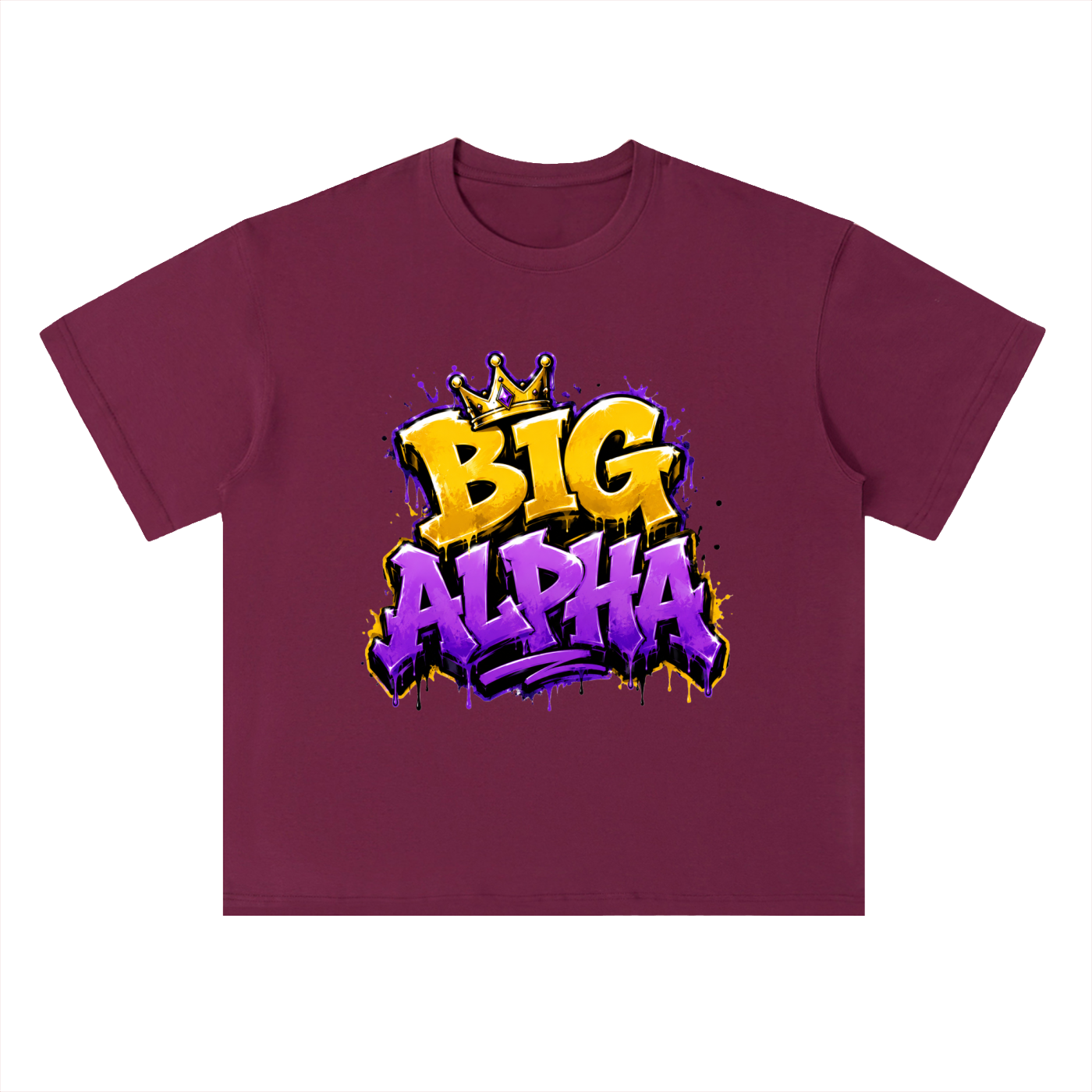 Heavyweight Drop Shoulder Cotton T-Shirt