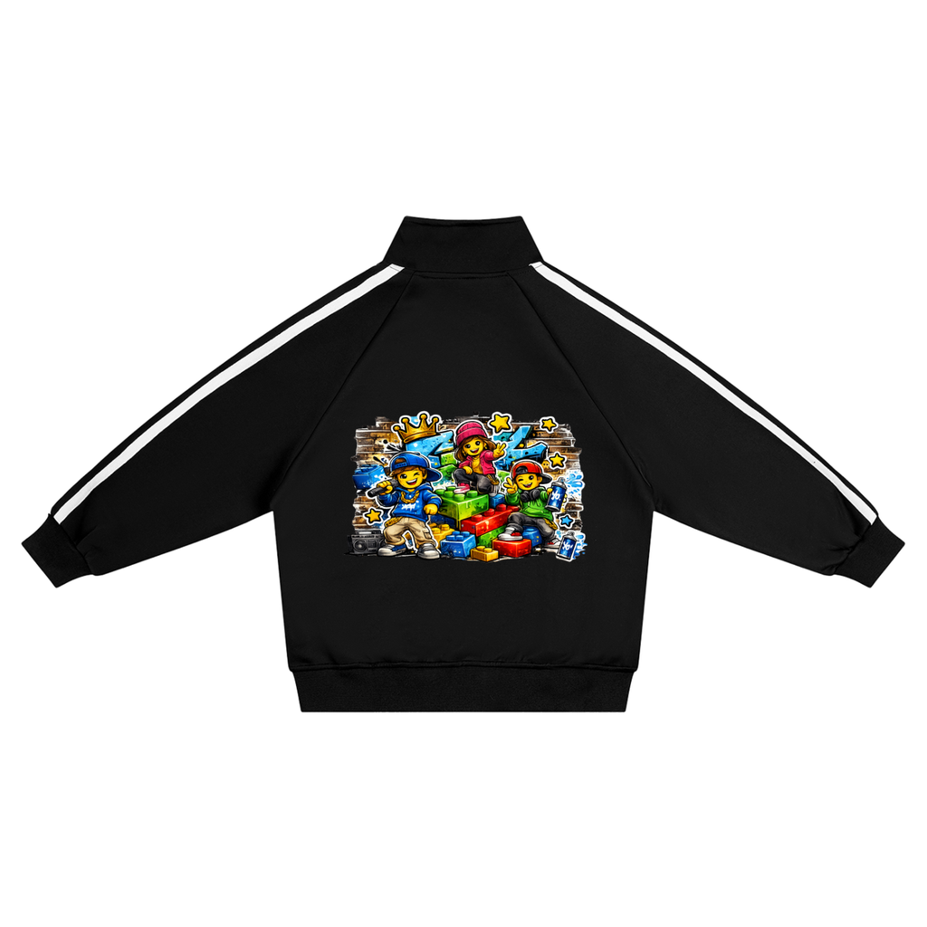 Kids’ Contrast Tape Coach Jacket