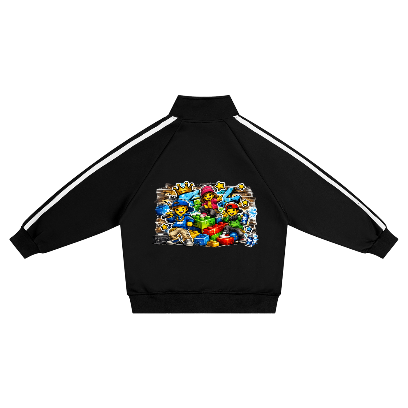 Kids’ Contrast Tape Coach Jacket
