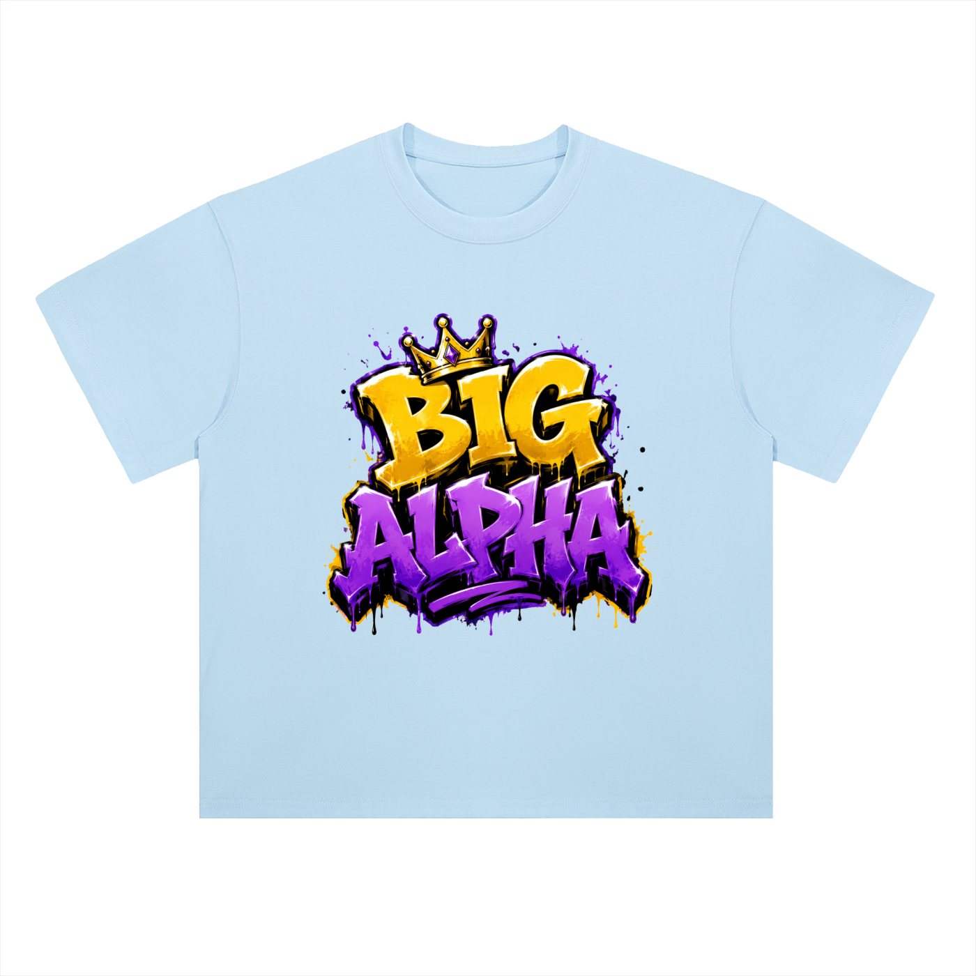 Heavyweight Drop Shoulder Cotton T-Shirt
