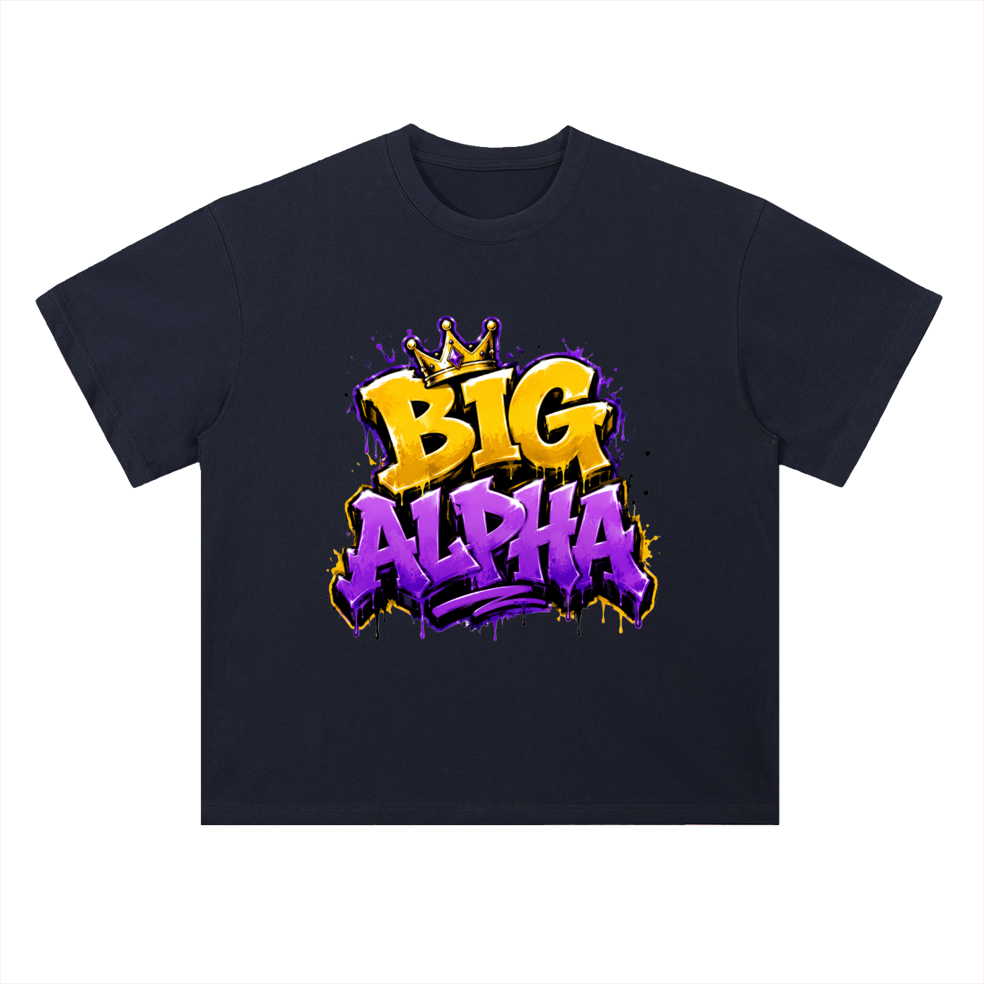 Heavyweight Drop Shoulder Cotton T-Shirt