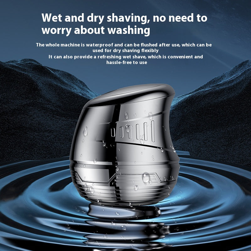 Single Cutter Head Magnetic Suction Rechargeable Electric Shaver