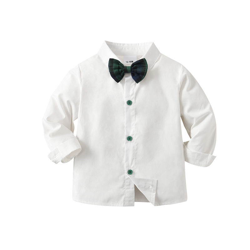 Baby Boys Three-piece Suit With Waistcoat And Formal Jacket
