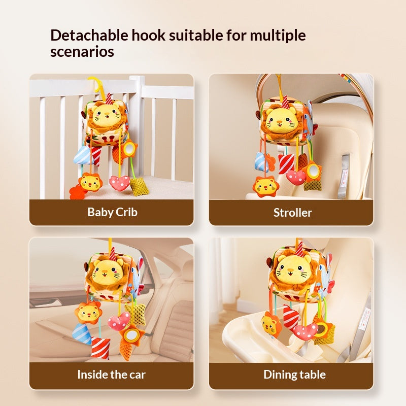 Bed Rattle Hanging Bedside Wind Chime Stroller Pendant Crib Bell Car-mounted Toy